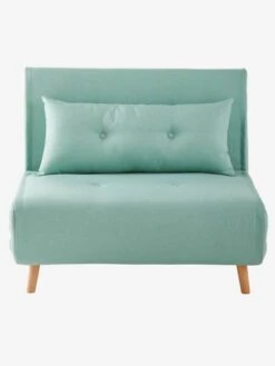 Banquette Convertible 1 Place Vert D'eau - Vertbaudet -magasin de meubles pour enfants banquette convertible 1 place 5