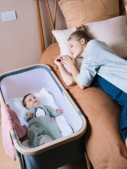 Berceau De Voyage Vertbaudet Naturel/gris - Vertbaudet -magasin de meubles pour enfants berceau de voyage vertbaudet 2