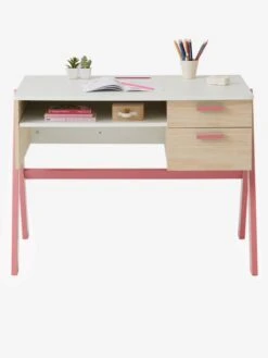 Bureau Enfant Coloriage Rose - Vertbaudet -magasin de meubles pour enfants bureau enfant coloriage 2