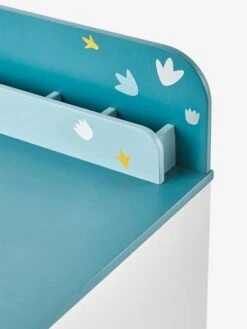 Bureau Maternelle ROAAR Blanc Moyen Uni Avec Decor - Vertbaudet -magasin de meubles pour enfants bureau maternelle roaar 5