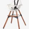 Chaise Haute Evolu 2 + Arceau CHILDHOME Transparent Naturel - Childhome