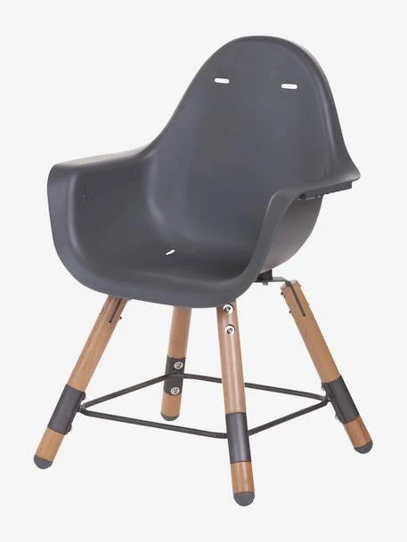 Chaise Haute Evolu 2 + Arceau CHILDHOME Naturel Blanc - Childhome 6 Chaise Haute Evolu 2 + Arceau CHILDHOME Naturel Blanc - Childhome – Image 6