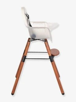 Chaise Haute Evolu 2 + Arceau CHILDHOME Transparent Naturel - Childhome -magasin de meubles pour enfants chaise haute evolu 2 arceau childhome 5