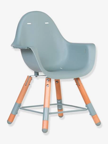 Chaise Haute Evolu 2 + Arceau CHILDHOME Naturel Blanc - Childhome 3 Chaise Haute Evolu 2 + Arceau CHILDHOME Naturel Blanc - Childhome – Image 3