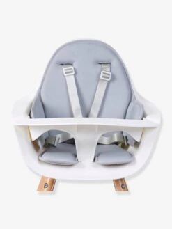 Chaise Haute Evolu 2 CHILDHOME + Coussin Néoprène Anthracite/gris - Childhome -magasin de meubles pour enfants chaise haute evolu 2 childhome coussin neoprene 5