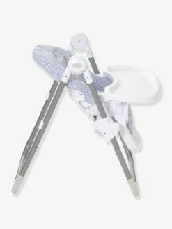 Chaise Haute EvoluSeat Chevrons Bleu - Vertbaudet -magasin de meubles pour enfants chaise haute evoluseat 2