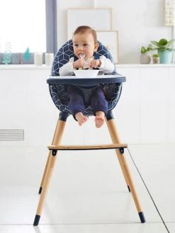 Chaise Haute évolutive 2 Hauteurs TopSeat Gris - Vertbaudet