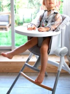 Chaise Haute évolutive BEABA Up & Down Gris - Beaba -magasin de meubles pour enfants chaise haute evolutive beaba up down 2