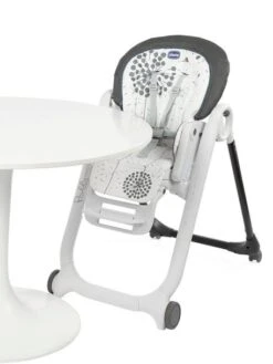 Chaise Haute évolutive CHICCO Polly Progres5 Gris - Chicco -magasin de meubles pour enfants chaise haute evolutive chicco polly progres5 2