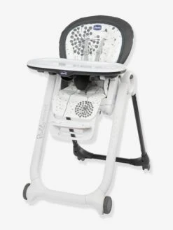 Chaise Haute évolutive CHICCO Polly Progres5 Gris - Chicco -magasin de meubles pour enfants chaise haute evolutive chicco polly progres5 5