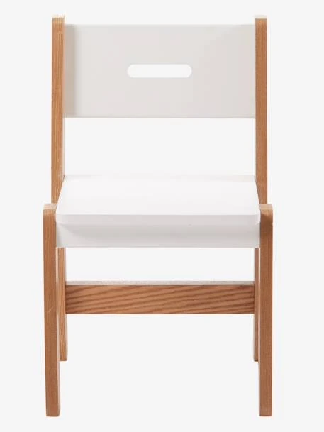 Chaise Maternelle, Assise 30 Cm LIGNE ARCHITEKT Blanc/bois - Vertbaudet 2 Chaise Maternelle, Assise 30 Cm LIGNE ARCHITEKT Blanc/bois - Vertbaudet – Image 2