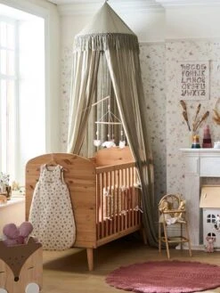 Ciel De Lit à Franges GRENIER Vert - Vertbaudet -magasin de meubles pour enfants ciel de lit a franges grenier 3