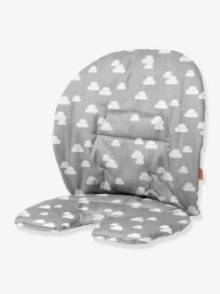 Coussin D’assise Pour Chaise Haute Steps STOKKE Gris/nuages - Stokke 6 Coussin D’assise Pour Chaise Haute Steps STOKKE Gris/nuages - Stokke -magasin de meubles pour enfants coussin dassise pour chaise haute steps stokke 2
