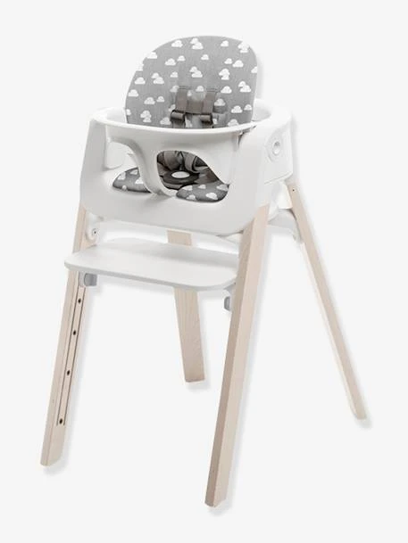 Coussin D’assise Pour Chaise Haute Steps STOKKE Gris/nuages - Stokke 4 Coussin D’assise Pour Chaise Haute Steps STOKKE Gris/nuages - Stokke – Image 4