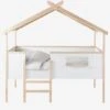 Lit Cabane Enfant Robinson Blanc - Vertbaudet