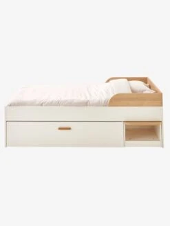 Lit Enfant Multi Rangements HAPPY Blanc - Vertbaudet -magasin de meubles pour enfants lit enfant multi rangements happy 4