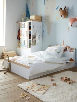Lit évolutif Enfant LIGNE ABC Blanc - Bois - Vertbaudet -magasin de meubles pour enfants lit evolutif enfant ligne abc 5