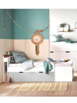 Lit évolutif LIGNE PASSE-PASSE Blanc - Vertbaudet -magasin de meubles pour enfants lit evolutif ligne passe passe 3