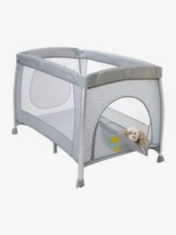 Lit Parapluie Pliable Mobi'bed VERTBAUDET Gris - Vertbaudet -magasin de meubles pour enfants lit parapluie pliable mobibed vertbaudet 4