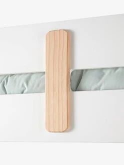 Lits Superposés 3 Niveaux LIGNE EVEREST Blanc/bois - Vertbaudet -magasin de meubles pour enfants lits superposes 3 niveaux ligne everest 2