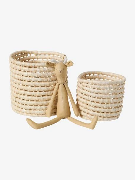 Lot De 2 Paniers Feuilles De Maïs Naturel - Vertbaudet 1 Lot De 2 Paniers Feuilles De Maïs Naturel - Vertbaudet