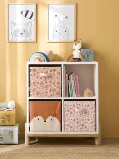 Lot De 3 Bacs De Rangement FLEURETTES Rose - Vertbaudet 11 Lot De 3 Bacs De Rangement FLEURETTES Rose - Vertbaudet -magasin de meubles pour enfants lot de 3 bacs de rangement fleurettes 5