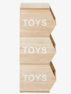 Meuble Vertical 3 Bacs Toys Bois - Vertbaudet -magasin de meubles pour enfants meuble vertical 3 bacs toys 2