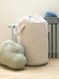 Panier à Linge Personnalisable Gris - Vertbaudet -magasin de meubles pour enfants panier a linge personnalisable 4