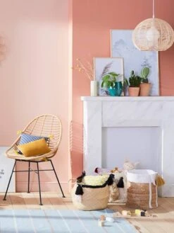 Panier En Jute Avec Fils Lurex Marguerite Blanc - Vertbaudet -magasin de meubles pour enfants panier en jute avec fils lurex marguerite 3