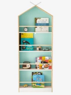 Présentoir à Livres LIGNE TIPILI Blanc - Vertbaudet -magasin de meubles pour enfants presentoir a livres ligne tipili 5