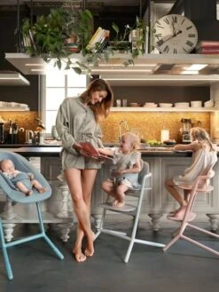 Set 3- En-1 Chaise Haute Cybex Lemo 2 Sand White - Cybex