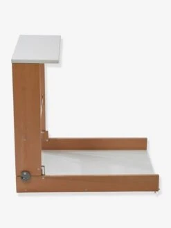 Table à Langer Murale Naturel/blanc - Vertbaudet -magasin de meubles pour enfants table a langer murale 4